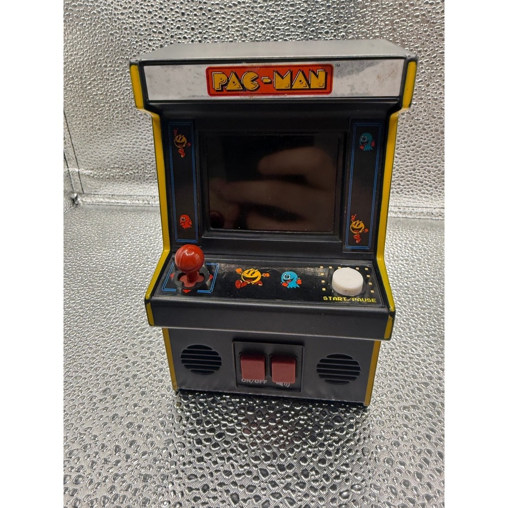 Miniature Arcade Machine Pac Man Full Color Screen Portable Handheld Game - Picture 3 of 8